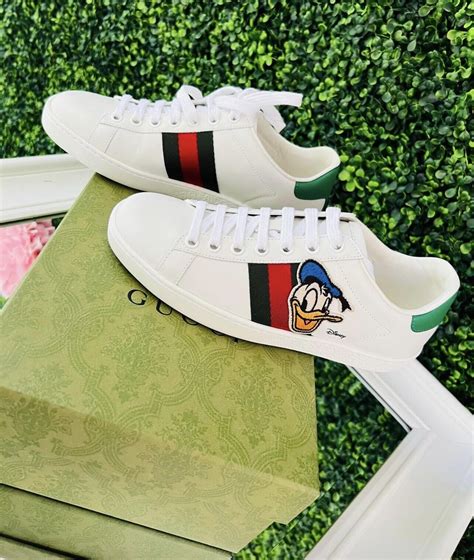 pull gucci donald|disney x gucci shoes.